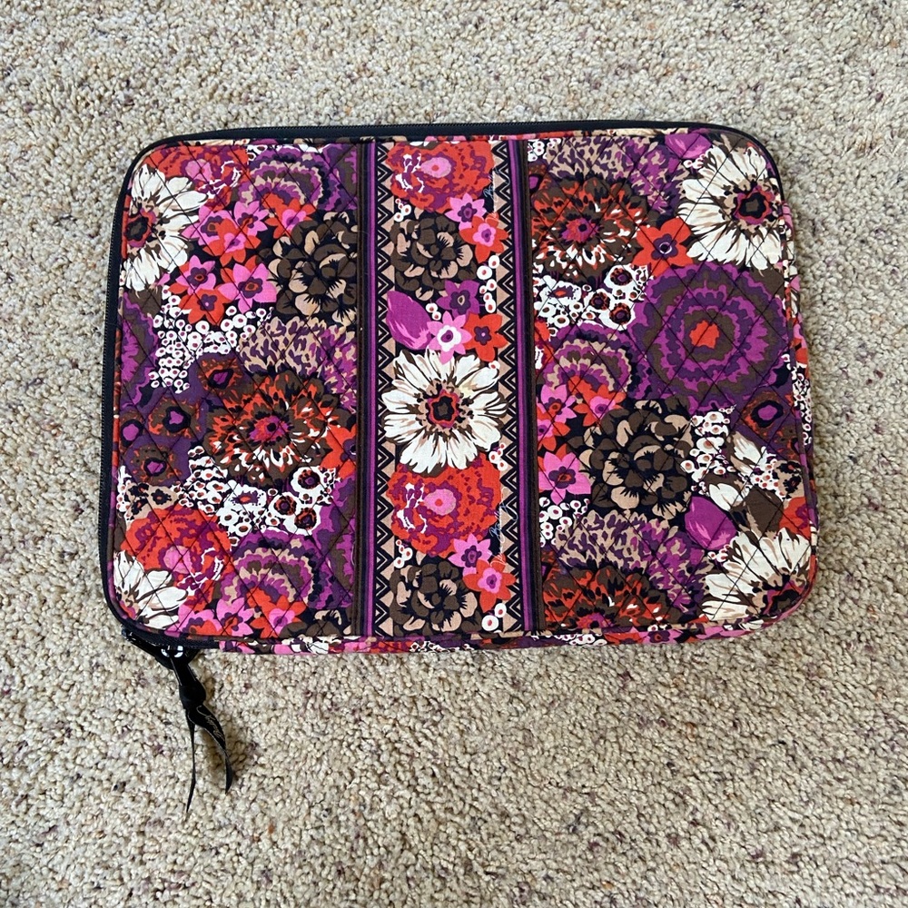 vera bradley laptop sleeve